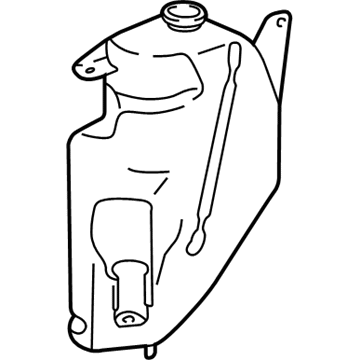 Chevy Equinox Windshield Washer Fluid Reservoir - 15824854