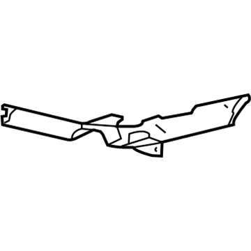 15147823 GM Filler, Front Passenger Side Illustration 1 of 1