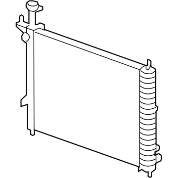 Chevy 23347008 Radiator