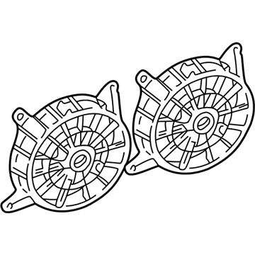 Oldsmobile 12362568 Fan Guard