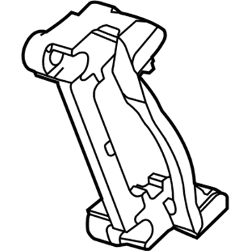 GM 13578101 Caliper Support, Rear Passenger Side 13578101 GM Caliper Support, Rear Passenger Side Illustration 1 of 1
