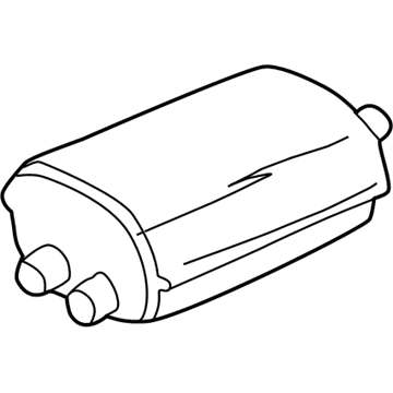 Chevy 88983206 Muffler & Pipe
