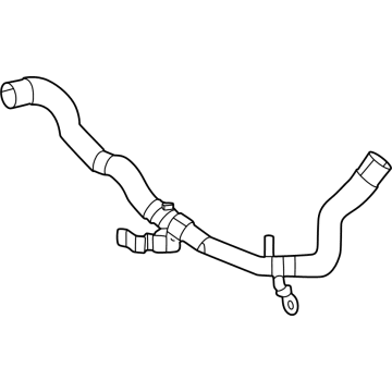 GM 87832624 Lower Hose 87832624 GM Lower Hose Illustration 1 of 1