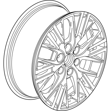 Chevy 84886617 Wheel, Alloy