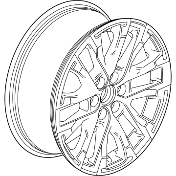 Chevy 84886616 Wheel, Alloy