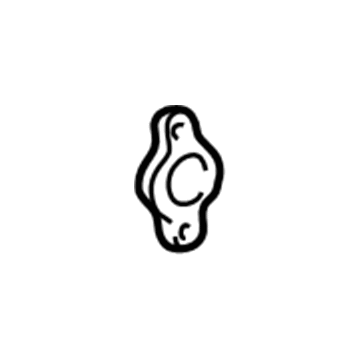 GM 4587931 Cylinder Gasket, Front 4587931 GM Cylinder Gasket, Front Illustration 1 of 1