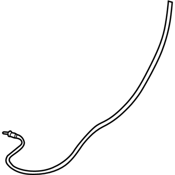 GM 22595579 Release Cable, Rear 22595579 GM Release Cable, Rear Illustration 1 of 1