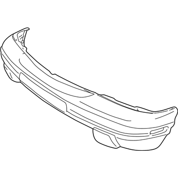Chevy Tracker Bumper Cover - 91174865