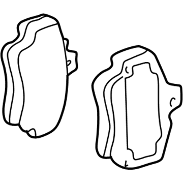 Chevy P30 Brake Pads - 19152634