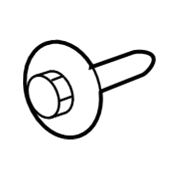 Chevy 11570498 Rocker Molding Bolt