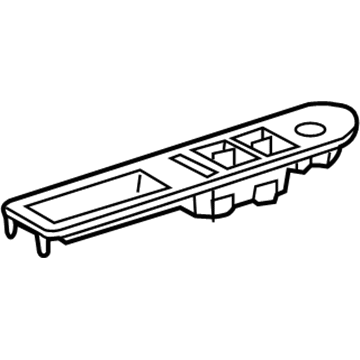 Chevy 20901292 Switch Bezel