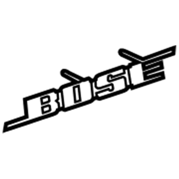 25868416 GM Nameplate, Front Illustration 1 of 1