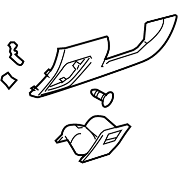 GM 15827922 Column Filler 15827922 GM Column Filler Illustration 1 of 1
