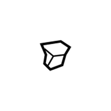 GM 21097524 Vent Grille Retainer 21097524 GM Vent Grille Retainer Illustration 1 of 1