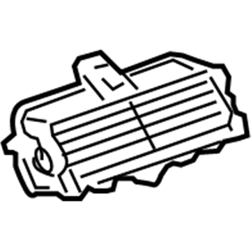 GM 22723483 Air Outlet 22723483 GM Air Outlet Illustration 1 of 1