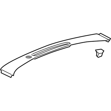 GM 15244357 Vent Grille 15244357 GM Vent Grille Illustration 1 of 1