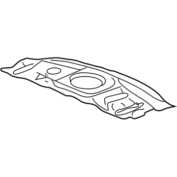 Cadillac 25760582 Package Tray Panel