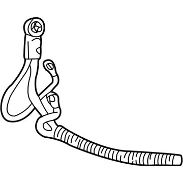 GM 12157090 Negative Cable 12157090 GM Negative Cable Illustration 1 of 1