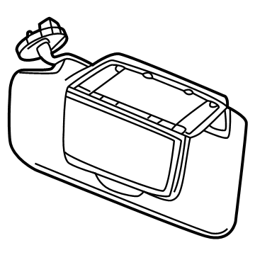 Chevy 26451300 Sunvisor