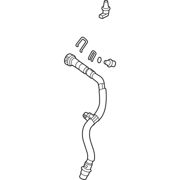 Cadillac OPTIQ Cooling Hose - 86598098