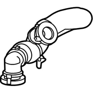 GM 20758643 Air Hose 20758643 GM Air Hose Illustration 1 of 1