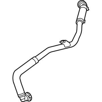 GM 12621787 Air Tube 12621787 GM Air Tube Illustration 1 of 1