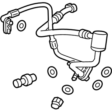 GM 19433690 Discharge Hose 19433690 GM Discharge Hose Illustration 1 of 1
