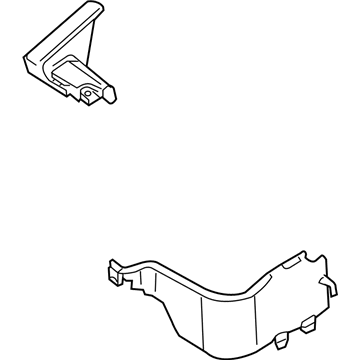 GM 25737013 Shield 25737013 GM Shield Illustration 1 of 1