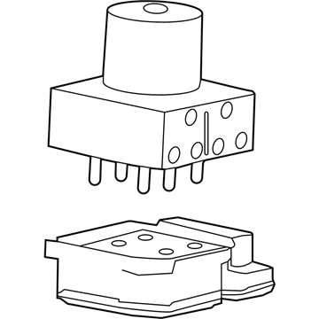 Chevy ABS Pump And Motor Assembly - 84065250