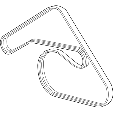 Chevy V-Belt - 12639018