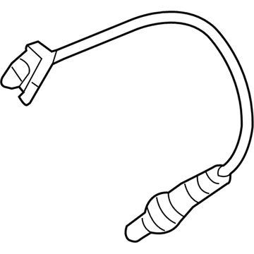 GM 12669969 Oxygen Sensor 12669969 GM Oxygen Sensor Illustration 1 of 1