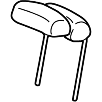 Chevy 12478368 Headrest