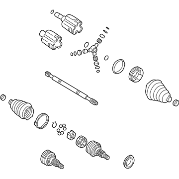 Buick 23191340 Axle Assembly