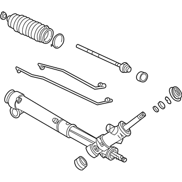 GM 19330459 Steering Gear 19330459 GM Steering Gear Illustration 1 of 1