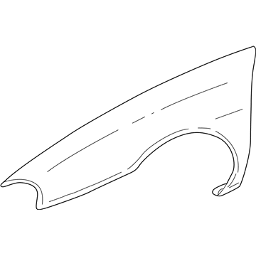 Pontiac Fender - 25661856