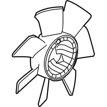 Cadillac 19129773 Cooling Fan