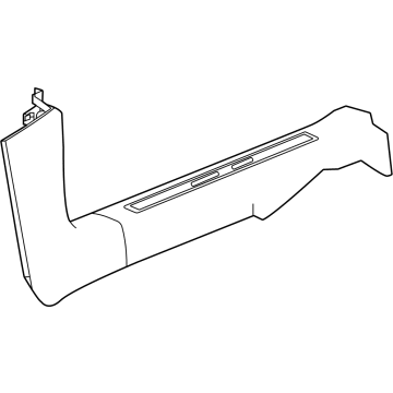 84916506 GM Cowl Trim, Driver Side Illustration 1 of 1