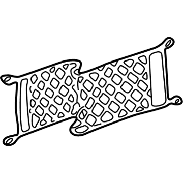 22595398 GM Cargo Net, Rear Illustration 1 of 1