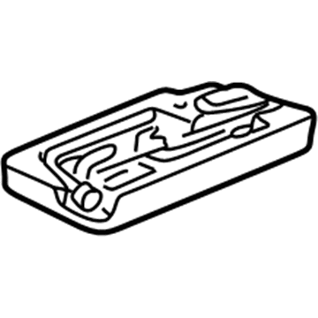 GM 22642091 Storage Tray 22642091 GM Storage Tray Illustration 1 of 1