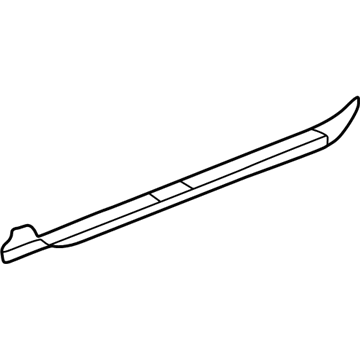 GM 22719927 Sill Plate, Rear 22719927 GM Sill Plate, Rear Illustration 1 of 1