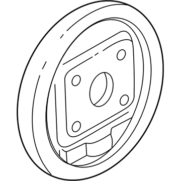 Chevy 18025206 Backing Plate
