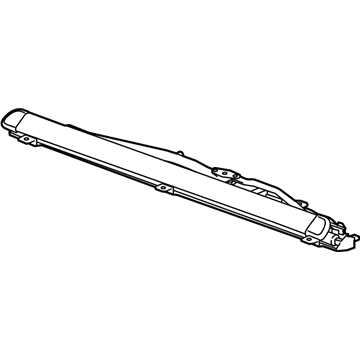 23188359 GM Sunshade, Rear Illustration 1 of 1