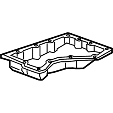 Cadillac 12673902 Oil Pan