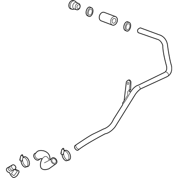 12629517 GM Pipe Assembly Illustration 1 of 1