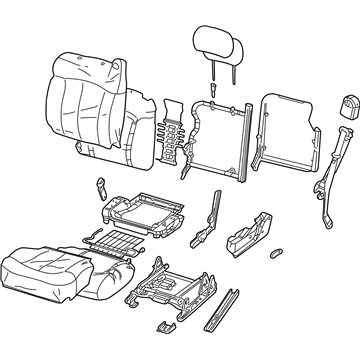 Chevy 19126949 Seat Assembly