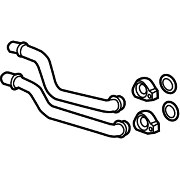 GM 39129485 Tube Assembly 39129485 GM Tube Assembly Illustration 1 of 1
