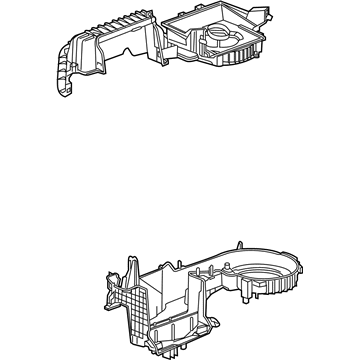 GM 39121535 Blower Case 39121535 GM Blower Case Illustration 1 of 1