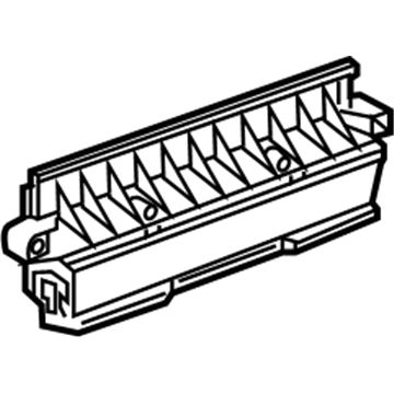GM 39027934 Filter Cover, Passenger Side 39027934 GM Filter Cover, Passenger Side Illustration 1 of 1