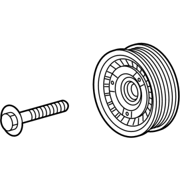Chevy 12666591 Idler Pulley