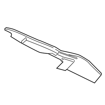 10375082 GM Sound Absorber, Passenger Side Illustration 1 of 1